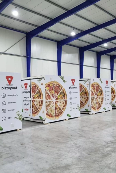 Máquinas de venda automática de pizza frescas e rápidas da Bulgária ganham corações