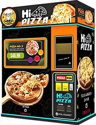 Máquina de venda automática de pizza