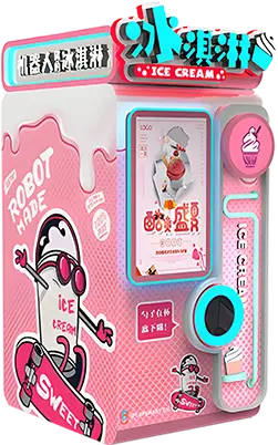 Máquina de venda automática de sorvete